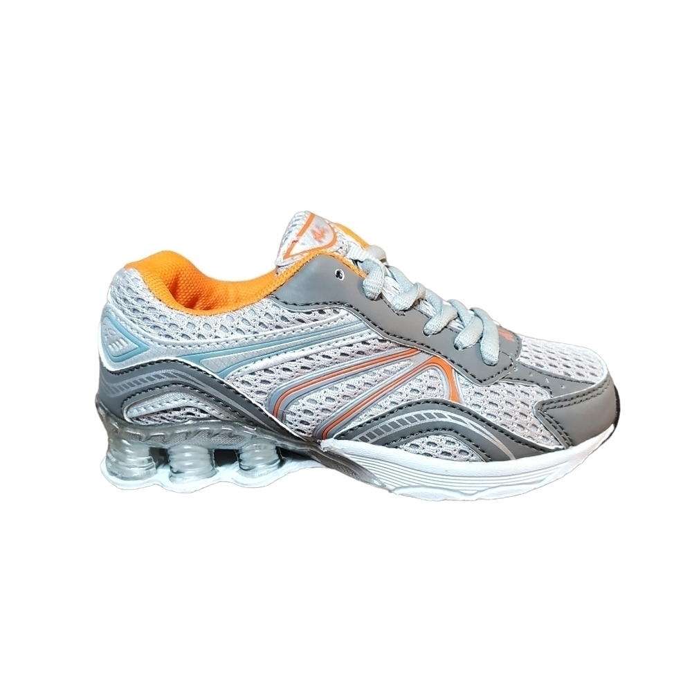 Air Areo Unisex Sneaker Grey Orange Kids 12